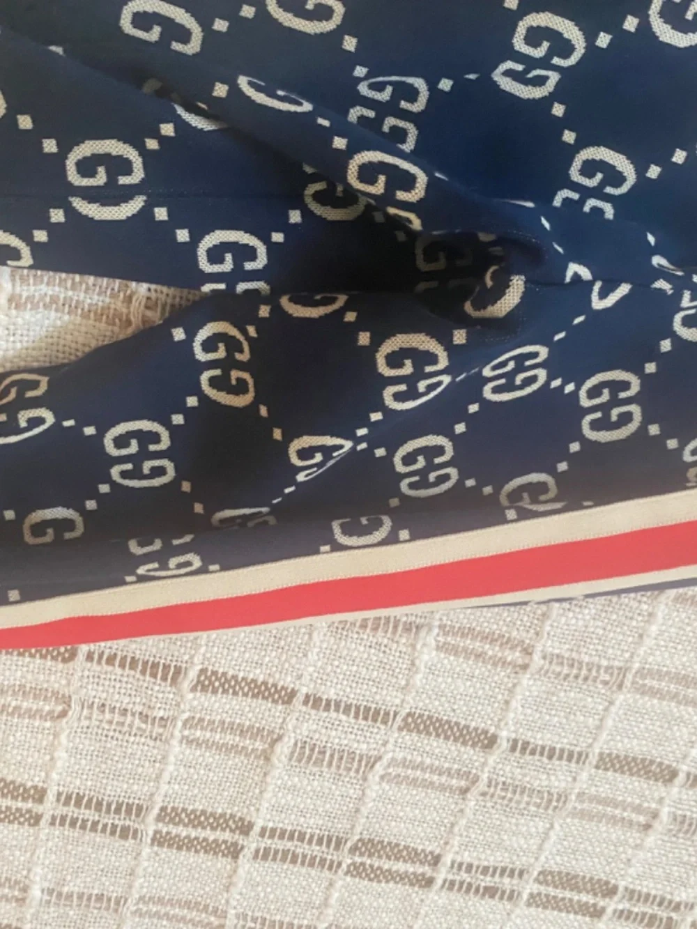 Gucci zip up with gucci garment bag